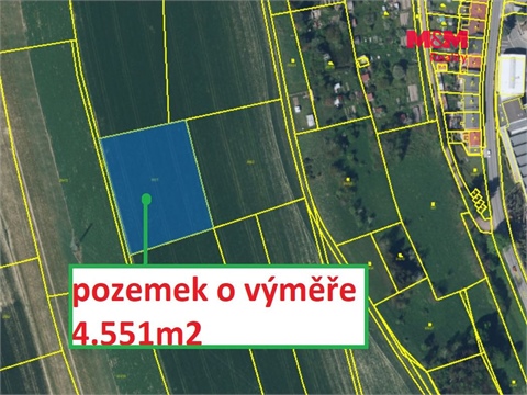 Prodej zemědělské půdy, 3 011 m² - 2