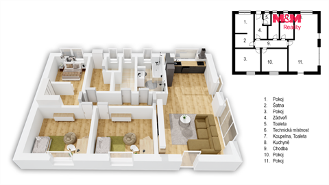 Prodej rodinného domu, 126 m² - 4