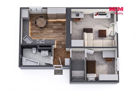Prodej bytu 3kk, 48 m² - 4