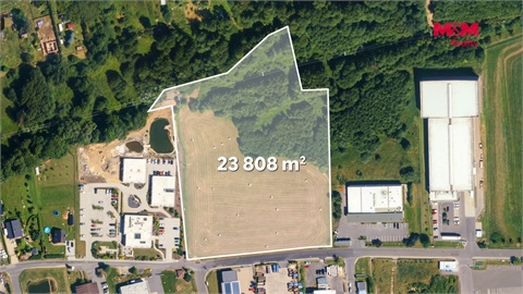 Prodej pozemku pro komerční výstavbu, 23 808 m² 2