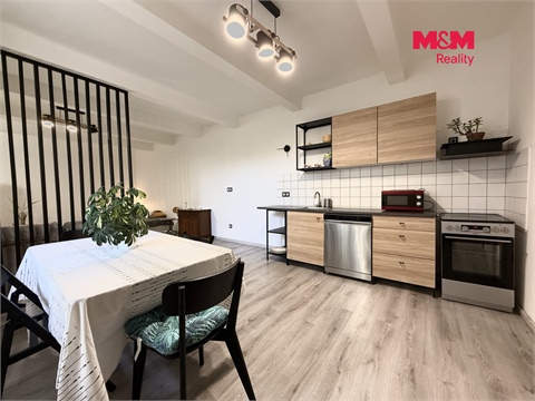 Pronájem bytu 1kk, 60 m² - 0