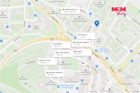 Pronájem bytu 1+1, 28 m² - 4