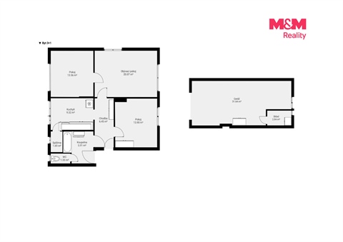 Prodej bytu 3+1, 72 m² - 20
