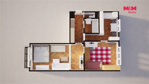 Prodej bytu 2+1, 55 m² 16