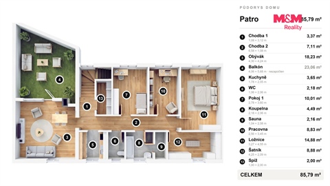 Prodej rodinného domu, 190 m² - 26