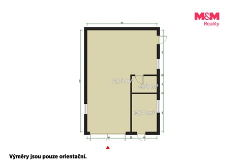 Prodej komerčního objektu, 78 m² 2