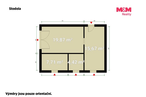 Prodej chaty / chapuly, 80 m² - 4