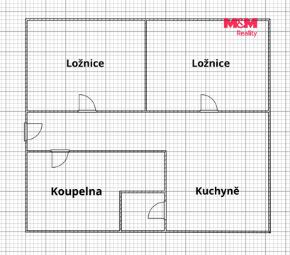 Pronájem bytu 2+1, 74 m² 18