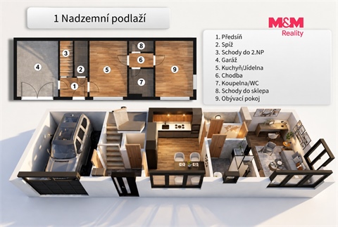 Prodej rodinného domu, 61 m² 14