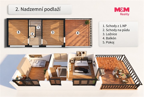 Prodej rodinného domu, 61 m² - 14