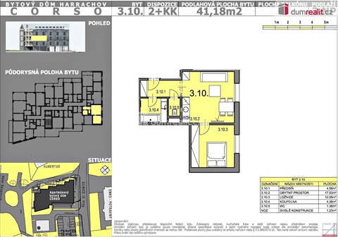 Prodej bytu 2kk, 41 m² - 4