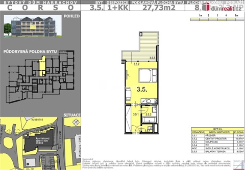 Prodej bytu 1kk, 28 m² 6