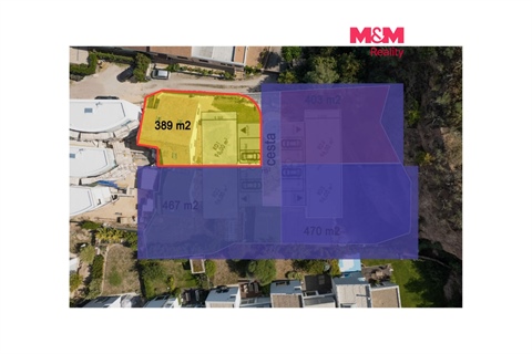 Prodej stavebního pozemku, 389 m² 0
