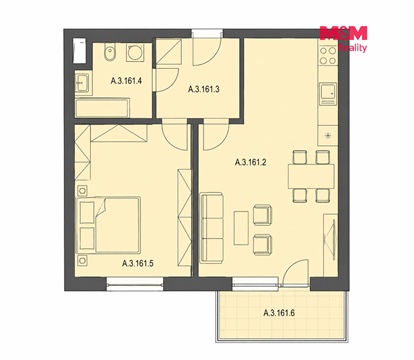 Prodej bytu 2kk, 52 m² - 10