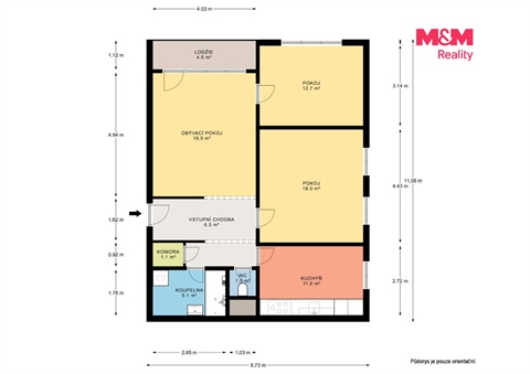 Prodej bytu 3+1, 79 m² - 14