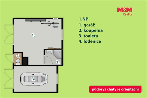 Prodej chaty / chapuly, 56 m² - 26