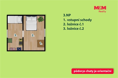 Prodej chaty / chapuly, 56 m² - 28