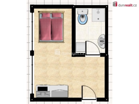 Pronájem bytu 1kk, 21 m² 6