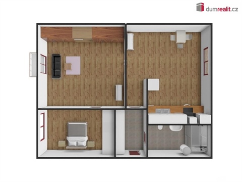 Pronájem bytu 2+1, 50 m² 8