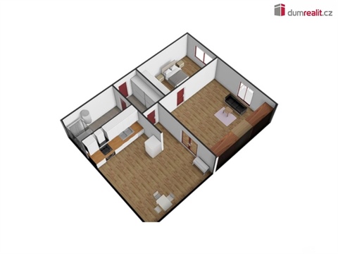 Pronájem bytu 2+1, 50 m² 18