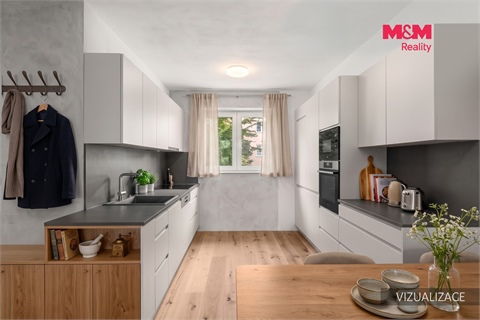 Pronájem bytu 2+1, 56 m² - 0
