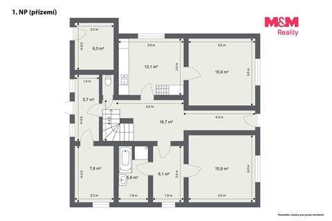Prodej rodinného domu, 174 m² - 18