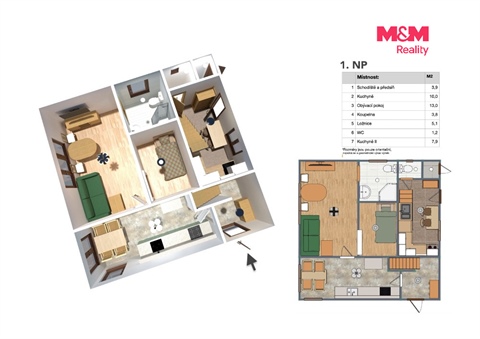 Prodej chaty / chapuly, 65 m² 4