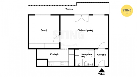 Prodej bytu 2kk, 56 m² - 26