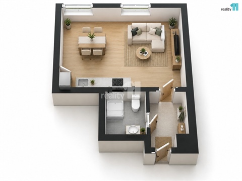 Prodej bytu 1kk, 30 m² 6