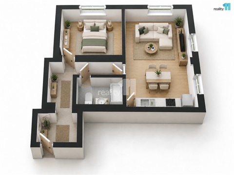 Prodej bytu 2kk, 53 m² - 8