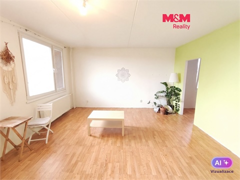 Pronájem bytu 3+1, 74 m² - 0