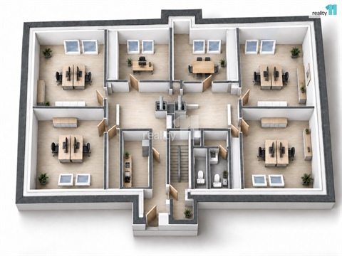 Pronájem kanceláře, 23 m² 22