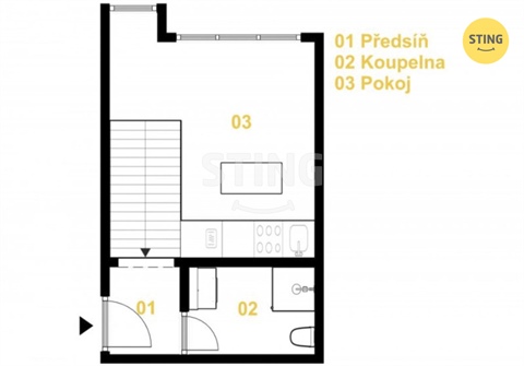 Prodej bytu 2kk, 39 m² 16