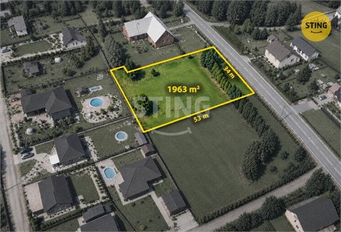 Prodej stavebního pozemku, 1 963 m² 0