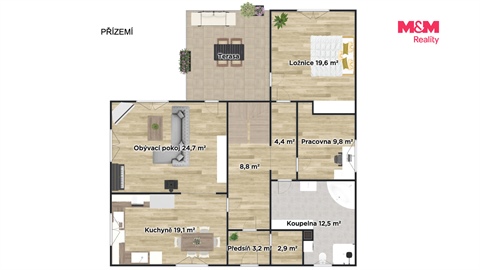 Prodej rodinného domu, 195 m² - 0