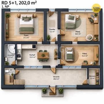 Prodej rodinného domu, 200 m² - 24