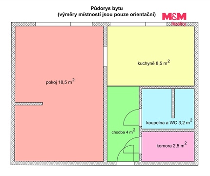 Prodej bytu 1+1, 37 m² - 6