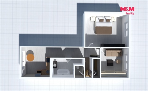 Prodej bytu 2+1, 60 m² 8