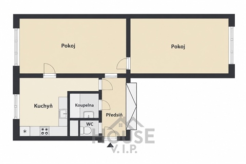 Prodej bytu 2+1, 52 m² - 26
