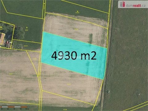 Prodej zemědělské půdy, 4 930 m² 0