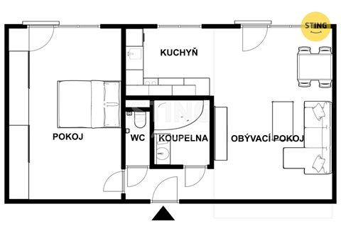 Prodej bytu 2kk, 52 m² 16