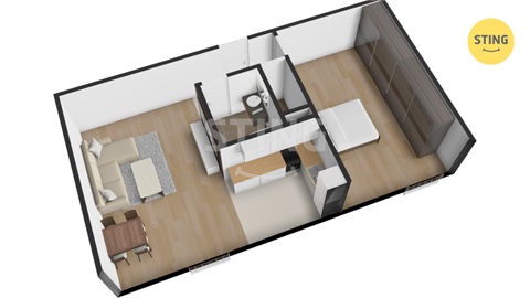 Prodej bytu 2kk, 52 m² 2