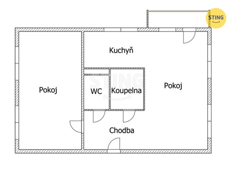 Prodej bytu 2kk, 52 m² - 14