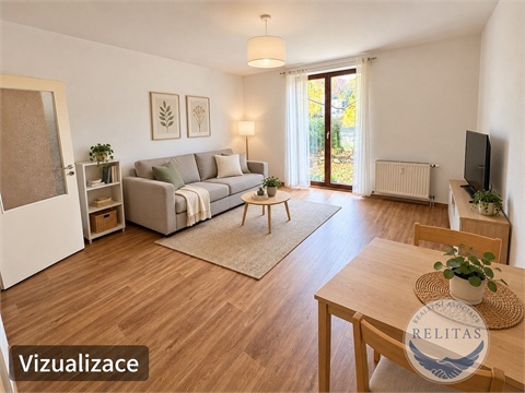 Pronájem bytu 1kk, 53 m² - 0