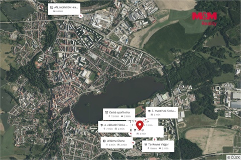 Pronájem bytu 1+1, 37 m² - 8