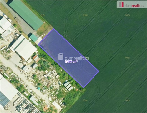 Pronájem pozemku pro komerční výstavbu, 1 989 m² 0