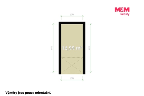 Prodej garáže, 17 m² - 2