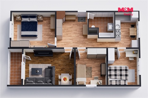 Prodej bytu 4+1, 84 m² 14