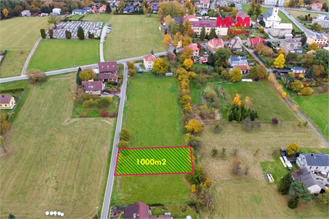 Prodej stavebního pozemku, 1 000 m² 0