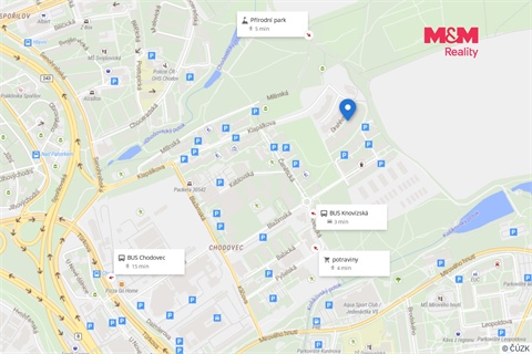 Pronájem bytu 1kk, 32 m² - 0